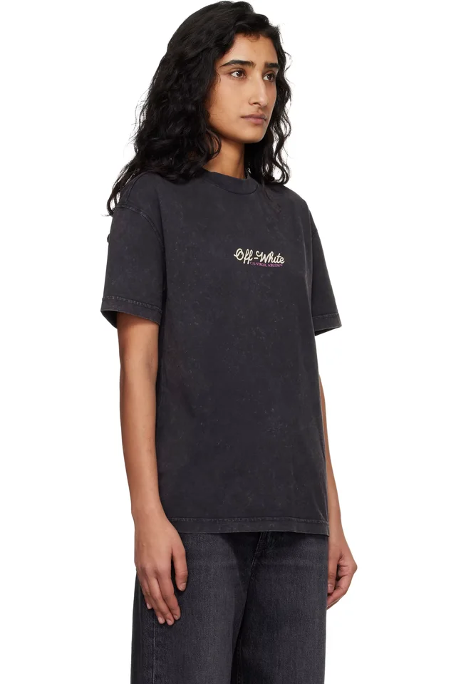 Off-White Black Royal Jewels T-shirt, photo 2 of 4 from SSENSE