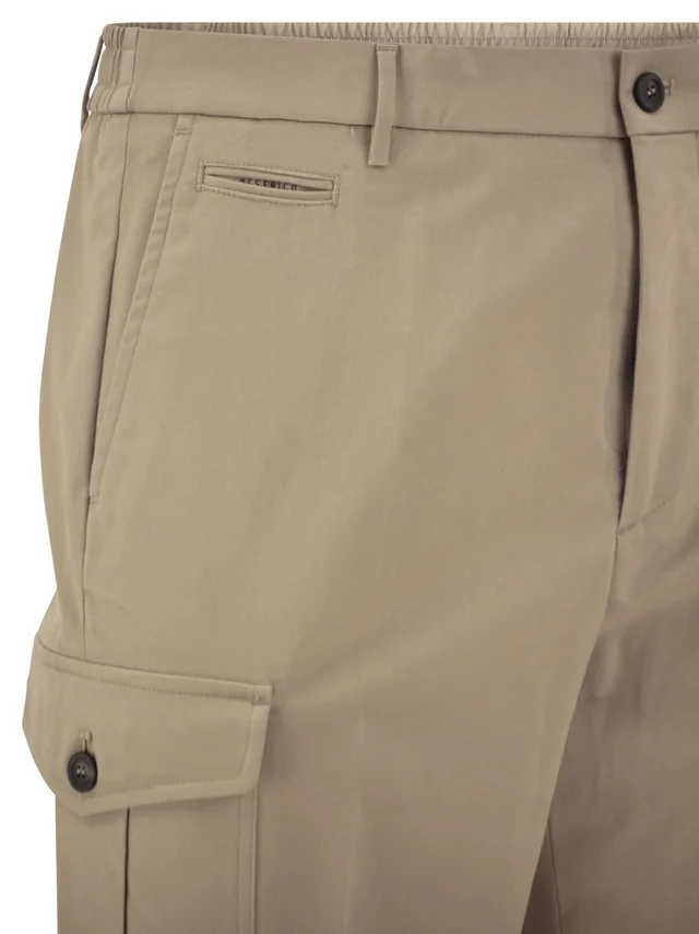 Peserico Casual trousers with belt loops, photo 4 of 4 from SENSER
