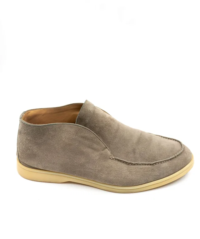 Loro Piana Open Walk Men's in Light Grey Size 43 in Grey Calfskin from Luxury Promise
