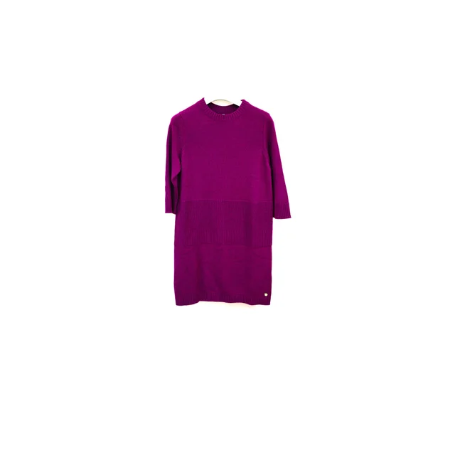 Hermès Long Sweater Purple (Anemone) Size 34 in Purple Cashmere from The Purse Affair