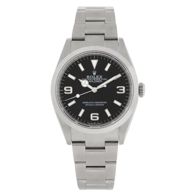 Unused Rolex Explorer 36mm 124270 in Stainless Steel from Gray And Sons