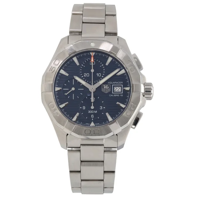TAG Heuer Aquaracer CAY2112 43mm Stainless Steel Watch from H&T