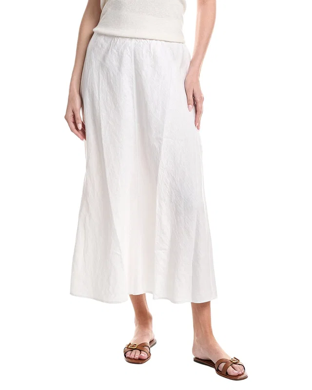 EILEEN FISHER A-Line Linen Bias Skirt, image 1 of 1 from Rue La La