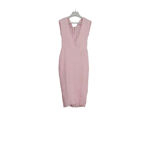 Dior Mesh Lace Evening Dress Light Pink Size UK12 in Pink from The Purse Affair