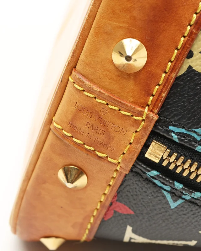 Louis Vuitton Takashi Murakami Multicolour Monogram Alma PM Bag from A Retro Tale, photo 7 of 11