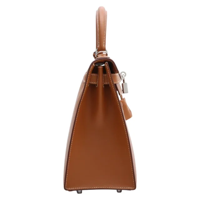 Hermès 2009 Kelly 28 Gold in Gold Epsom leather from VINTAGE QOO TOKYO, photo 6 of 18