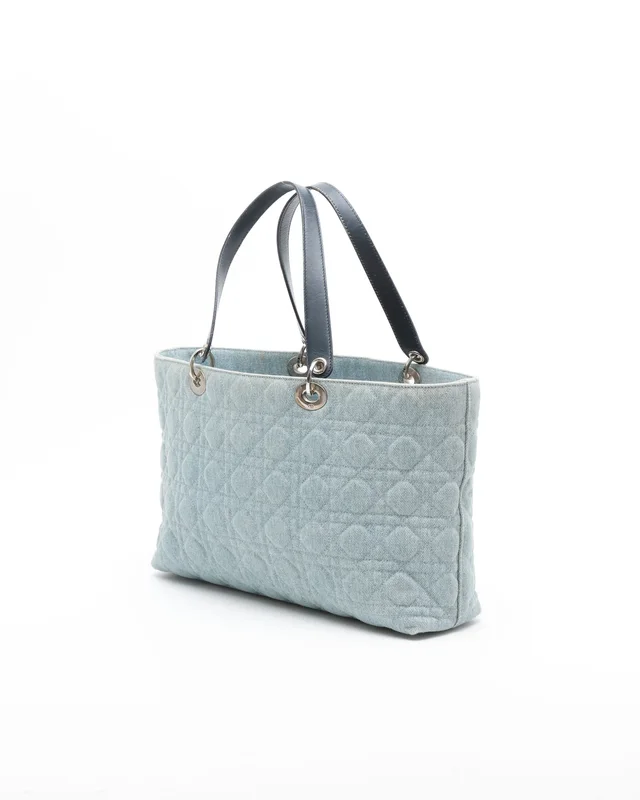 Cannage Lady Dior Bag in Denim from A Retro Tale, photo 3 of 11