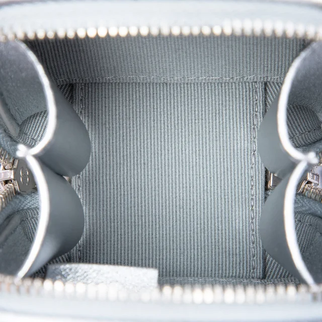 Silver Chanel Metallic Lambskin Coco Punk Cube Bag in Silver Lambskin from Designer Revival, photo 2 of 2