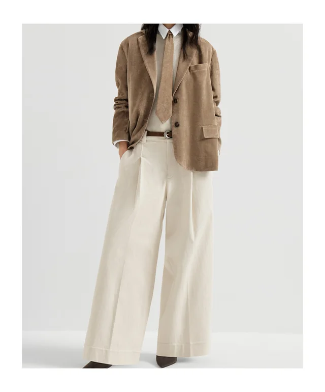 Brunello Cucinelli Fluid corduroy blazer with monili, photo 4 of 6 from SENSER
