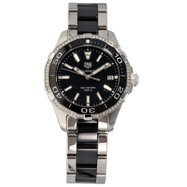 TAG Heuer Aquaracer WAY131G 35mm Bi-Colour Watch from H&T