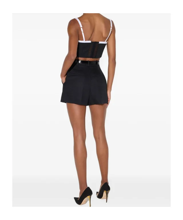 Elisabetta Franchi Pleated Shorts, photo 4 of 4 from SENSER