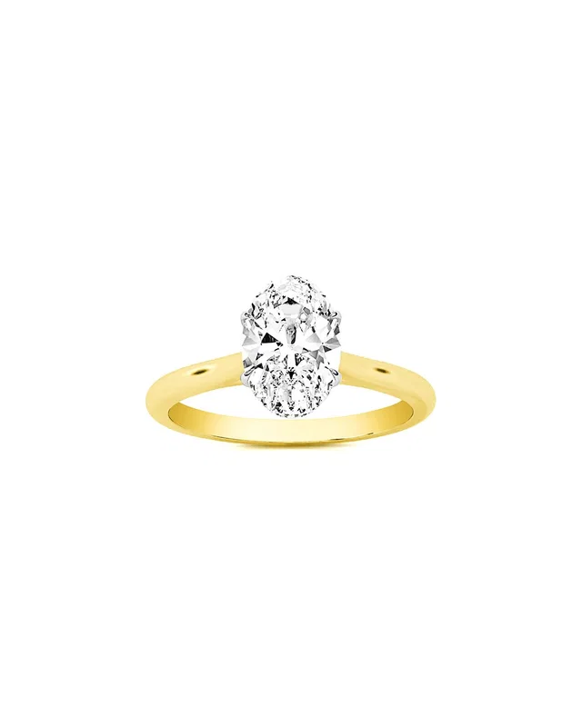 Amairah 14K 1.00 ct. tw. Lab-Grown Diamond Engagement Ring, image 1 of 1 from Gilt