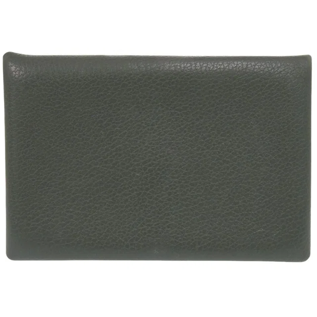 Hermès Calvi Ever Color Vert Green Card Case in Green from The Reluxe