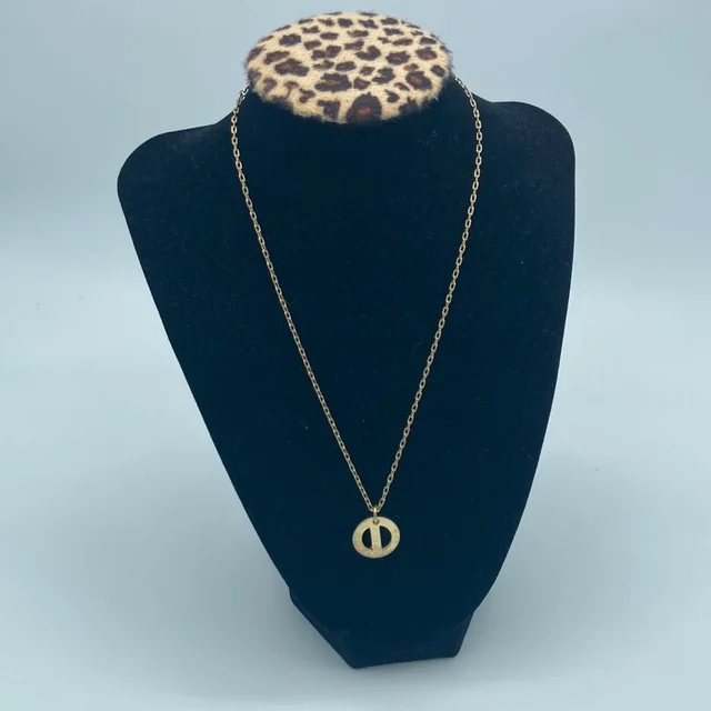 Dior Pedant Gold Tone Necklace in gold from Poshmark