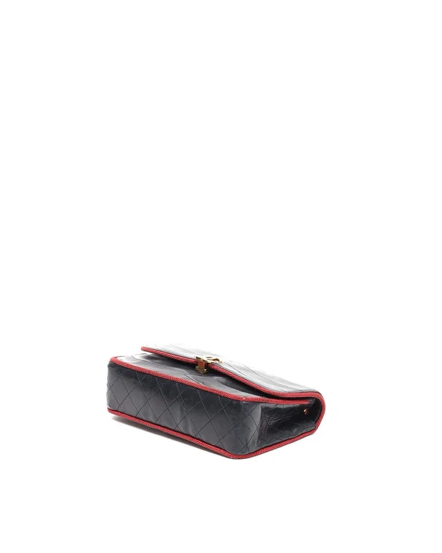 Chanel Small Single Flap Bag in Woven leather from A Retro Tale, photo 5 of 11