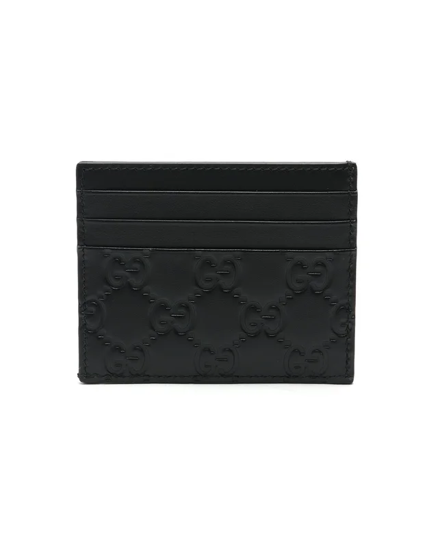 Gucci Guccissima Card Holder in Leather from A Retro Tale, photo 2 of 2