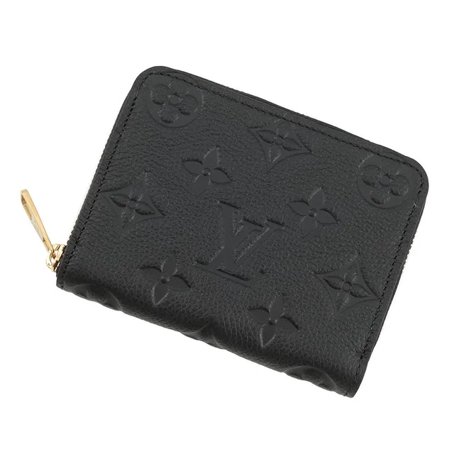 Louis Vuitton Zippy / Coin Purse NoirM28797 Monogram Empreinte Leather in Leather from GALLERY RARE