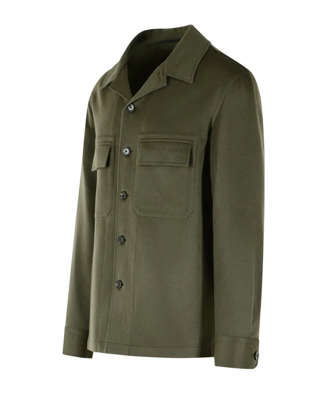 Zegna Alba Patch-Pocket Shirt, photo 2 of 3 from SENSER