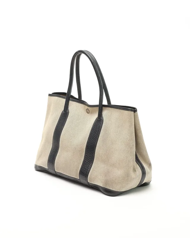 Hermès Garden Party 36 Bag in Canvas from A Retro Tale, photo 2 of 13